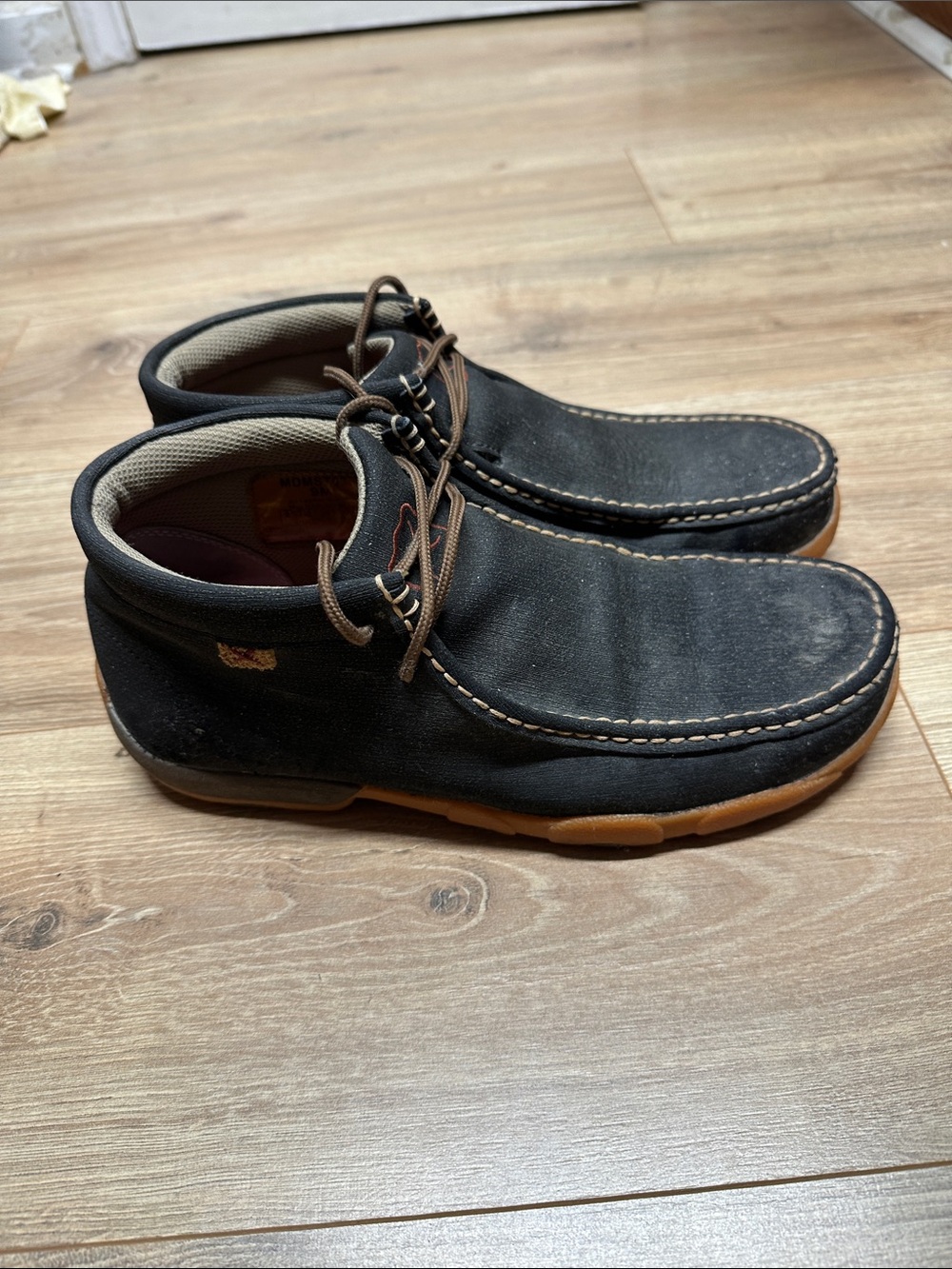 Twisted X Black Chukka Boots with Tan Sole